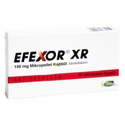 EFEXOR XR 150 MG ( VENLAFAXINE ) 14 CAPSULES